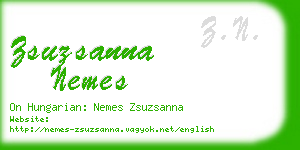 zsuzsanna nemes business card